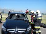 Műszaki mentési gyakorlat Mercedesekkel
