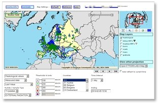 EURDEP - Európai Radiológiai Adatcsere Platform