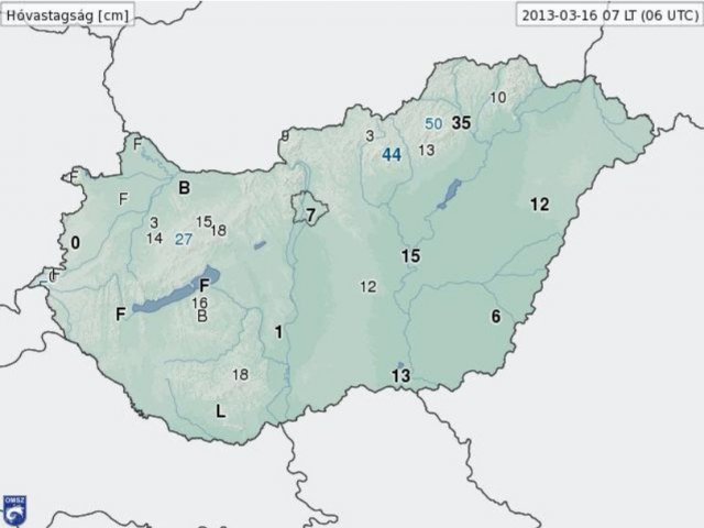 A március 14-15-i hóvihar meteorológiai elemzése