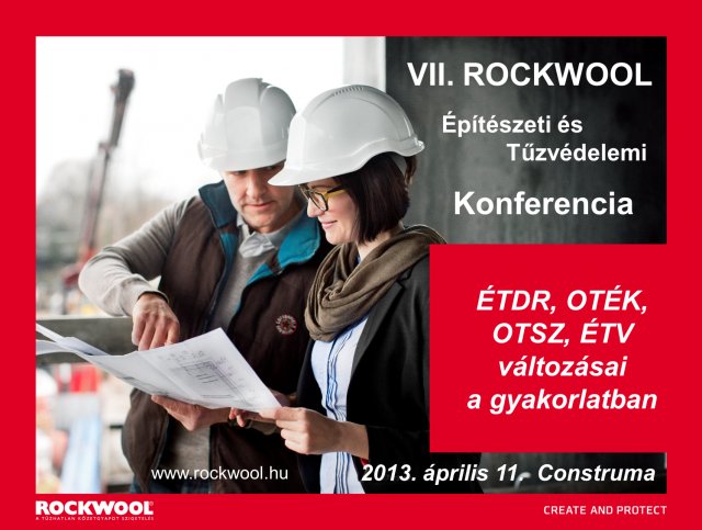 VII. Rockwool Építészeti és Tűzvédelmi konferencia - változások a gyakorlatban