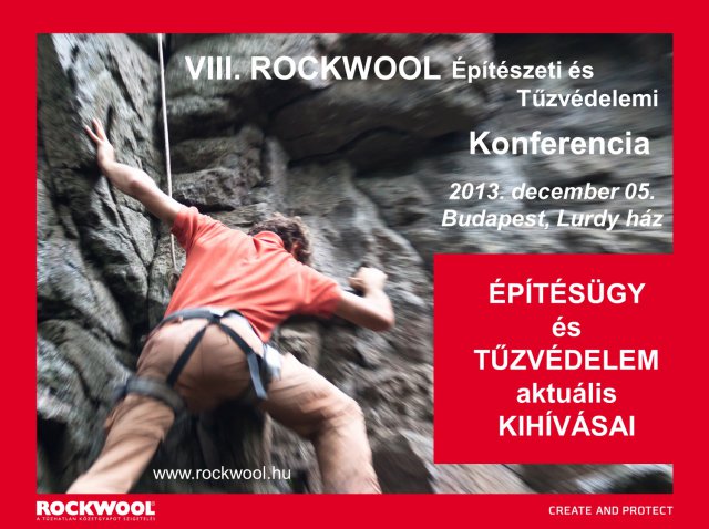 VIII. Rockwool Építészeti Tűzvédelmi Konferencia - A teljesítményorientált tervezés aktuális kihívásai