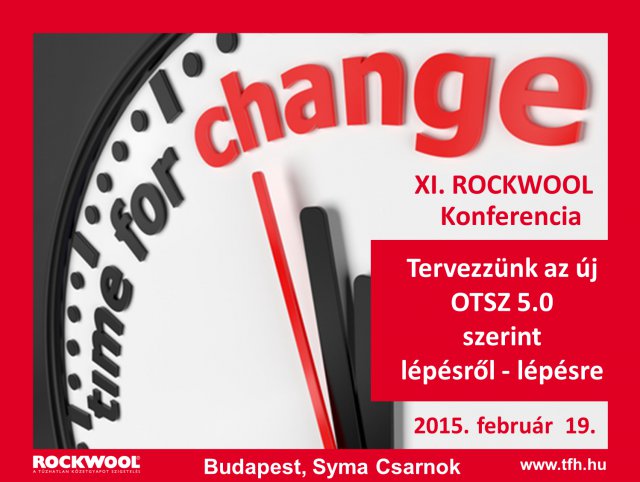 XI. Rockwool Építészeti és Tűzvédelmi Konferencia - Tervezzünk az új OTSZ 5.0 szerint lépésről - lépésre