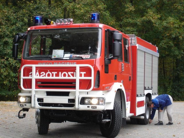 IVECO MAGIRUS közép kategóriájú gépjárműfecskendő